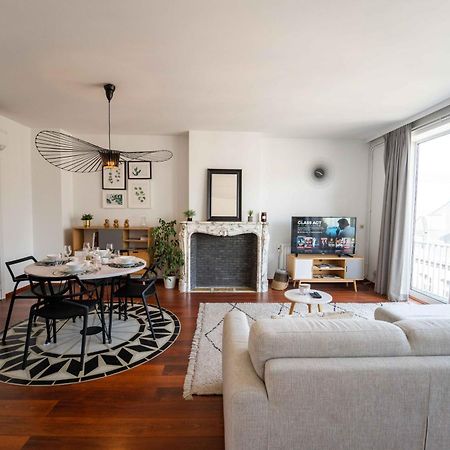 Apartamento Luxury Apart' Mons City Center With Terrace Exterior foto